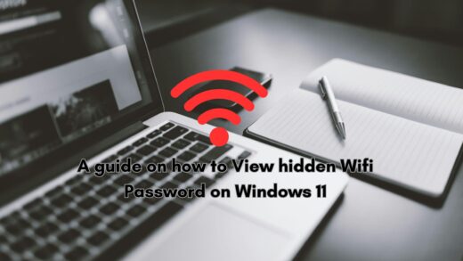 View hidden wifi password on windows 11
