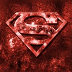 Superman logo red