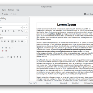 Calligra screenshot