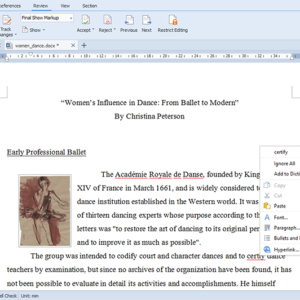 Wps office screenshot