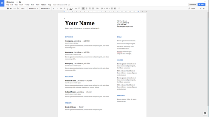 Google docs