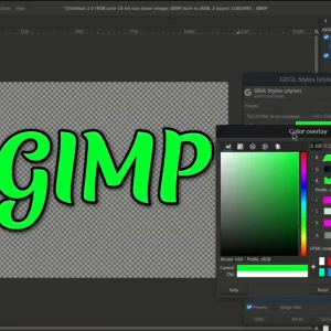 Gimp new screenshot