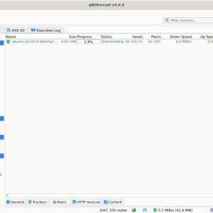 Qtorrent screenshot 2025 2026