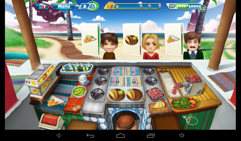 cooking fever game freezing