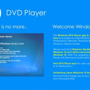 Windows media center windows 10