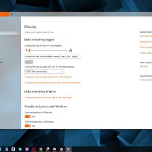 How to make everything bigger in windows 10 redstone 5 521576 2