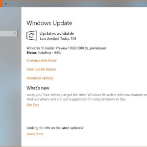 Microsoft releases windows 10 redstone 5 fall 2018 build 17692 521566 2