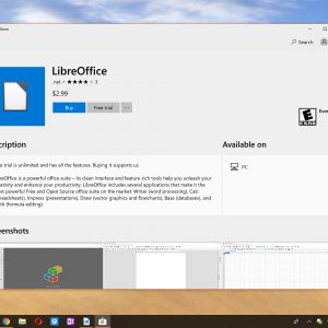 Libreoffice for windows 10 released on microsoft store with 2 99 price tag 522060 2