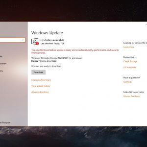 Microsoft launches the first windows 10 redstone 6 spring 2019 build 522111 2