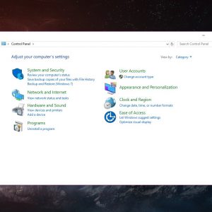 Three ways to launch control panel in windows 10 version 1803 522270 2