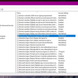 How to enable secure logon on windows 10 version 1809 523007 3