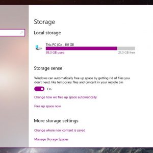 How to free up space after installing windows 10 october 2018 update 523033 3