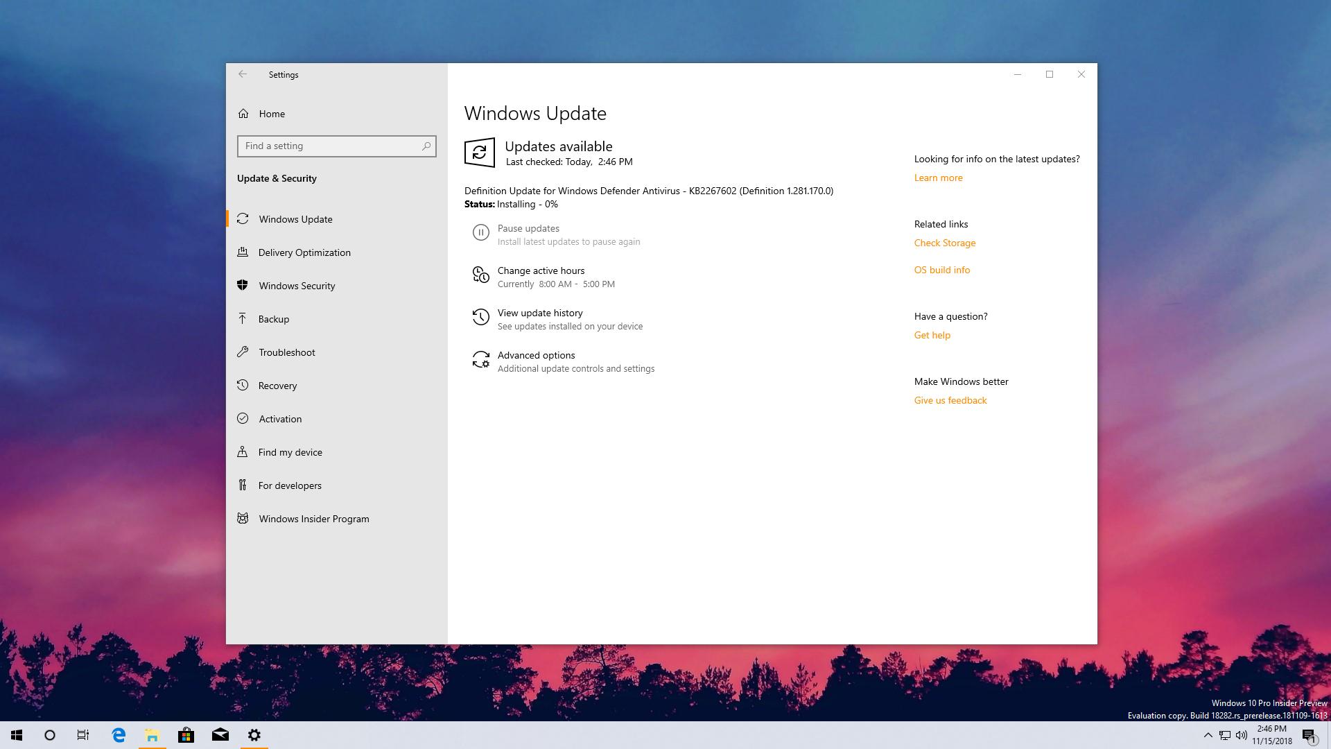 latest microsoft updates for windows 10