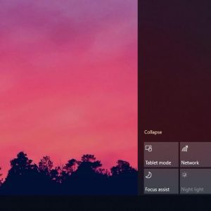 Meet the new action center in windows 10 19h1 523678 2