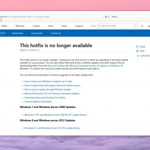 Microsoft might have killed off windows hotfixes 523605 2