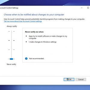 How to disable user account control in windows 10 version 1903 524519 2