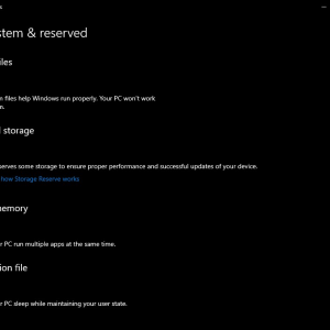 How to enable reserved storage in windows 10 19h1 524485 3