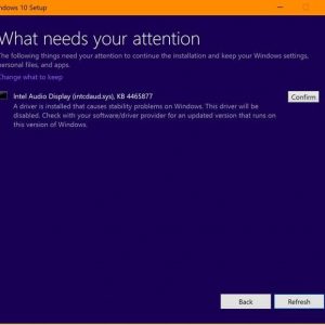 How to fix intel drivers bug when installing windows 10 may 2019 update 526121 2