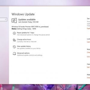 Microsoft releases windows 10 20h1 build 18917 with windows update improvements 526390 2