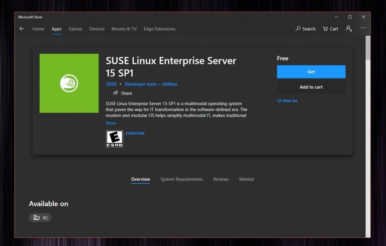 Suse linux enterprise server настройка