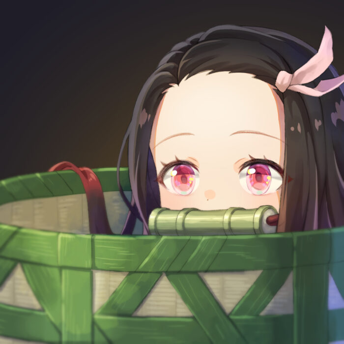 Nezuko cute face | Download Demon Slayer Theme | Windows Mode