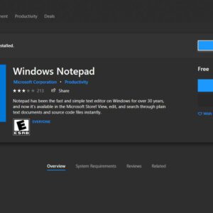 Microsoft pulls notepad for windows 10 from microsoft store 528463 2