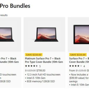 Microsoft surface pro 7 now available with a truly huge discount 528408 2