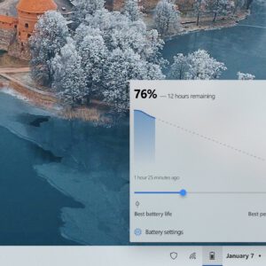 This android inspired windows 10 battery flyout really isn t a bad idea 528786 2