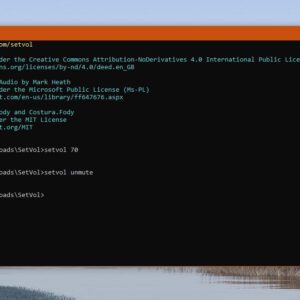 How to adjust the windows 10 volume from the command line 529193 2