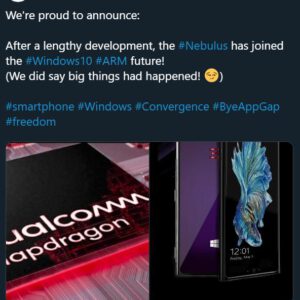 Someone wants to launch a windows phone with android app support 529237 3