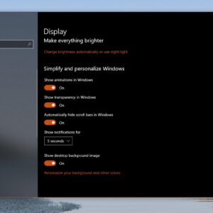 How to stop windows 10 scroll bars from automatically hiding 529413 2