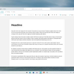 Windows 10 s wordpad is finally getting the redesign in needs in a concept 529836 2