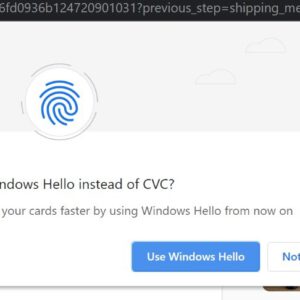 Google silently updates google chrome with windows hello for easy payments 530053 2