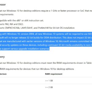 Microsoft kills off windows 10 32 bit 529978 2