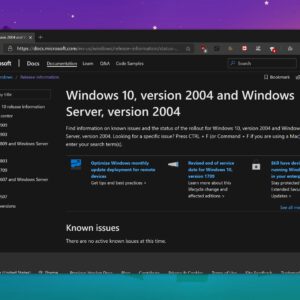 Windows 10 version 2004 ready for launch as microsoft completes one last step 530089 2 scaled