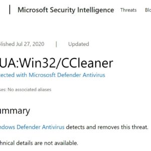 Microsoft flags ccleaner as potentially unwanted application deletes its files 530675 2