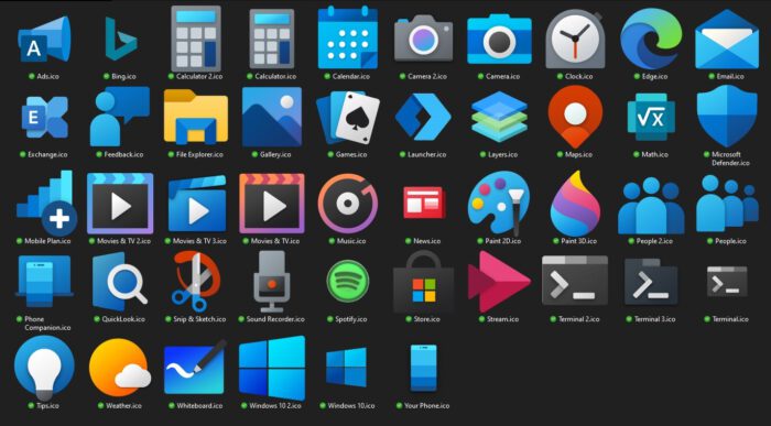 This huge fluent design icon pack can make windows 10 look really ...