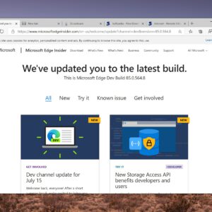 What s new in microsoft edge dev build 85 0 564 8 530560 2 scaled