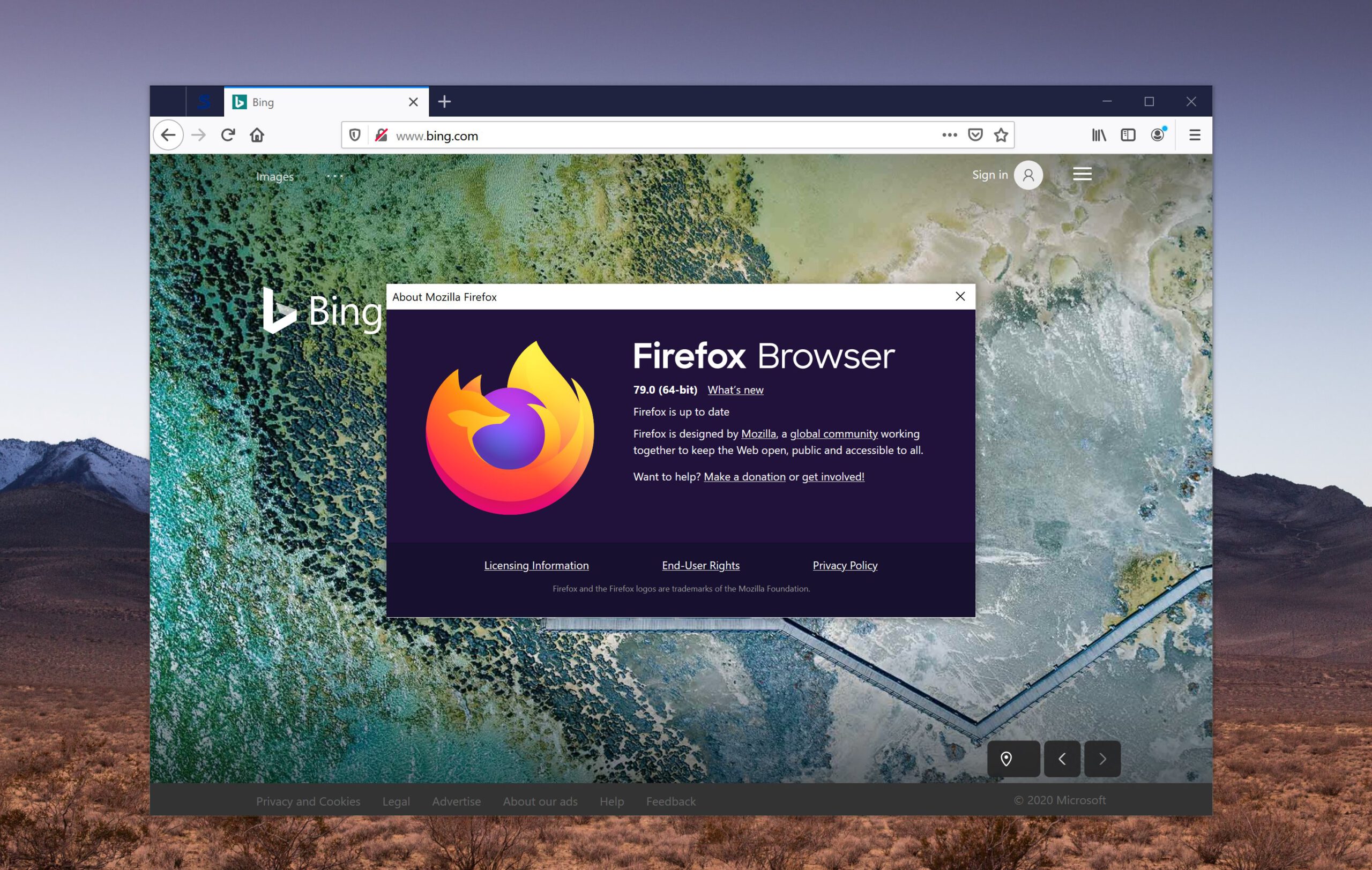 latest update for firefox for windows 10