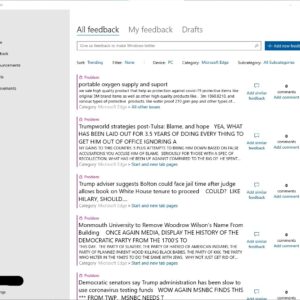 Windows 10 s feedback hub has become such a mess even spammers use it 530525 2