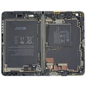 If the microsoft surface duo breaks down it s pretty much dead teardown shows 531051 3