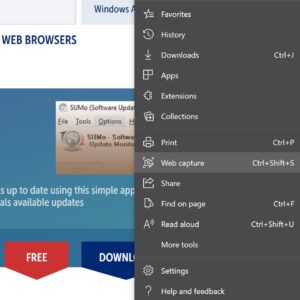 Microsoft edge officially gets a web capture feature 531207 2