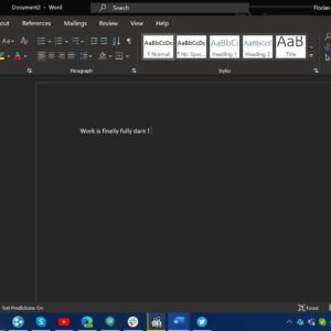 Microsoft working on a full dark theme for microsoft word 531579 2