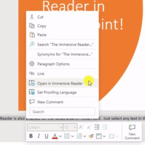 Microsoft launches the immersive reader for more office apps 532564 2