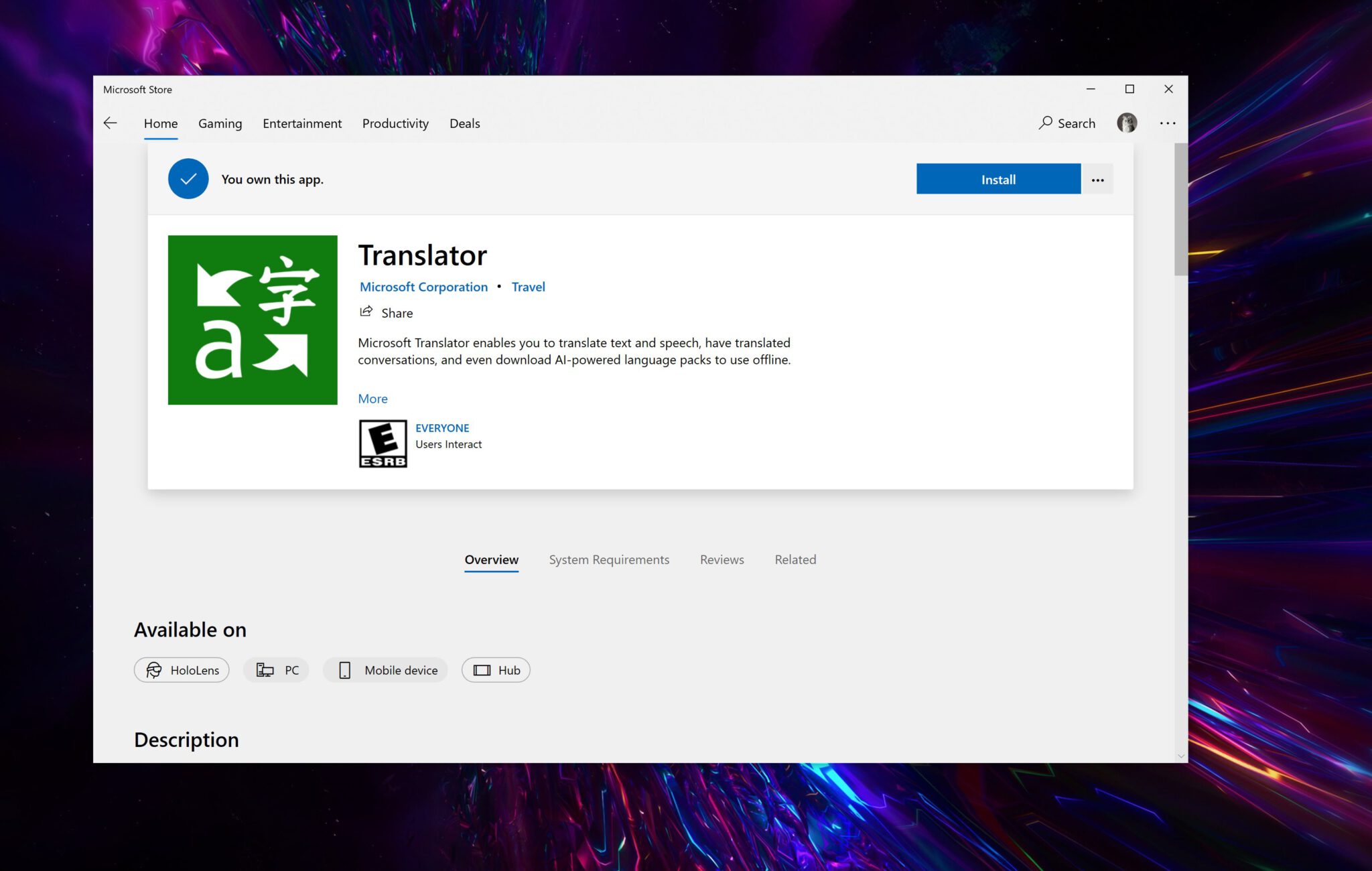 download google desktop translator for windows 7