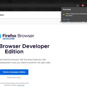 Microsoft blocks firefox nightly downloads it s all just an error 532868 2