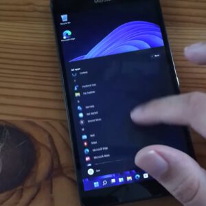 Windows 11 installed on an old windows phone 533415 2