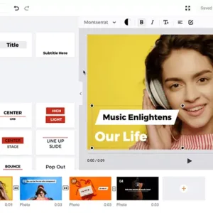 Flexclip screenshot