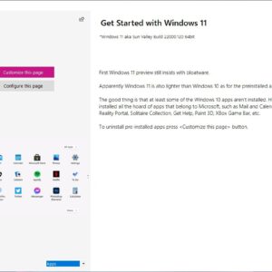 New app lets you fully configure windows 11 from just