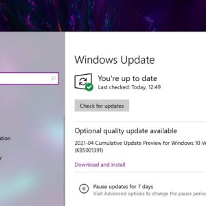 Whats new in windows 10 cumulative update kb5005033